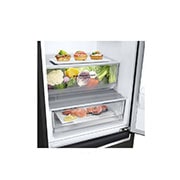 LG Хладилници c долна камера с DoorCooling+™ технология, 341 L Капацитет, GBB61BLHZN, thumbnail 4