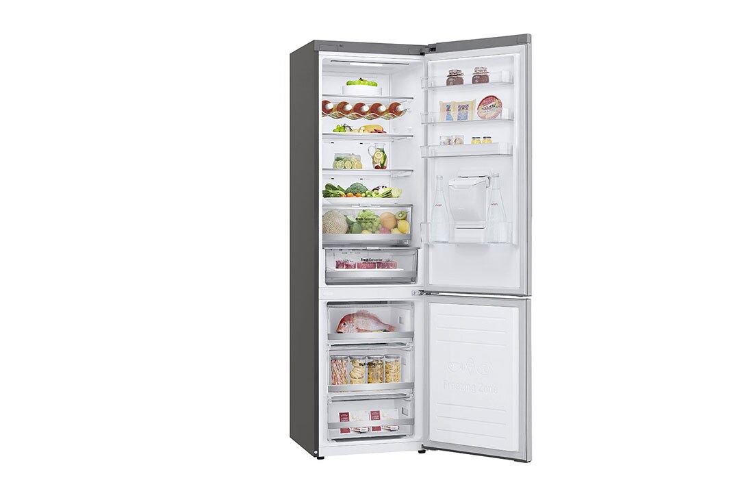LG Хладилник c долна камера, DoorCooling⁺™ и ThinQ™ технология, 383L капацитет, GBF72NSDZN, thumbnail 14