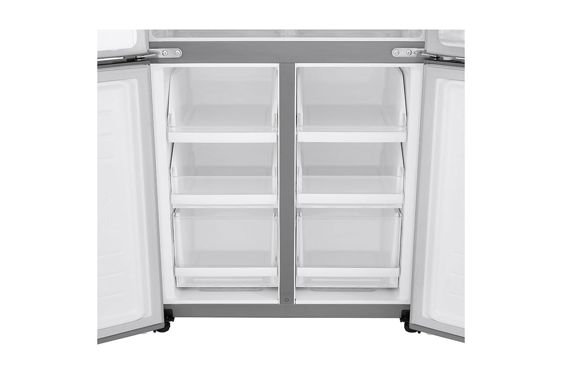 LG Slim Multi-Door хладилник, DoorCooling⁺™ и ThinQ™ технология, 506L капацитет, GML844PZKZ, thumbnail 5