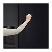 LG InstaView Side-by-Side хладилник, DoorCooling<sup>+</sup>™ и ThinQ™ технология, 635L капацитет, Side-by-Side хладилник GSGV80EPLD, GSGV80EPLD, thumbnail 5
