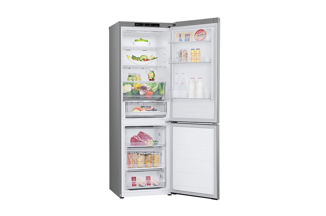 LG Хладилник c долна камера, DoorCooling+™ технология, 344L капацитет, Door cooling и LED осветление, GBV3100DPY, thumbnail 8