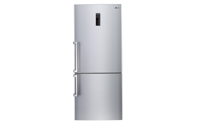 LG 70 cm широк хладилник, фризер отдолу, линеен компресор и 10 години гаранция, GBB548PZQZB, thumbnail 1