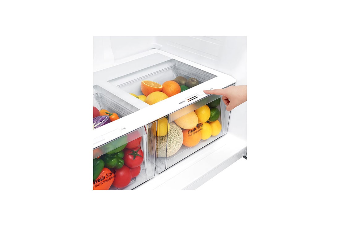 LG 86см широк хладилник, горен фризер, TOTAL NO FROST, линеен компресор с 10 години гаранция, GTF916PZPZD, GTF916PZPZD, thumbnail 4