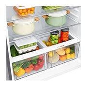 LG 86см широк хладилник, горен фризер, TOTAL NO FROST, линеен компресор с 10 години гаранция, GTF916PZPZD, GTF916PZPZD, thumbnail 5