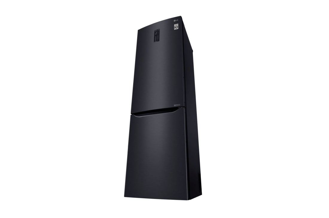 LG Хладилник с долен фризер, Wi-Fi, TOTAL NO FROST, линеен компресор с 10 години гаранция, черен мат, GBB60MCFFS, thumbnail 5