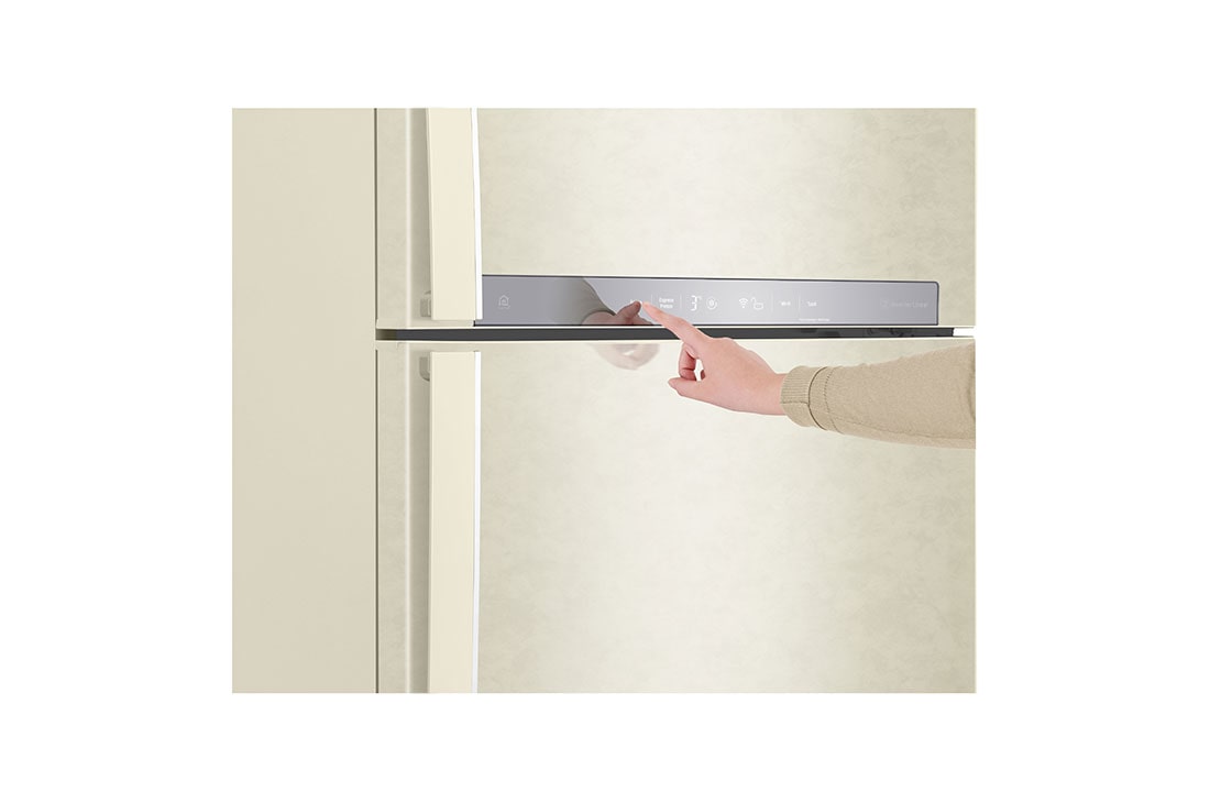 LG Хладилник c горна камера, DoorCooling⁺™ и ThinQ™ технология, 438L капацитет, GTB574SEHZD, thumbnail 7