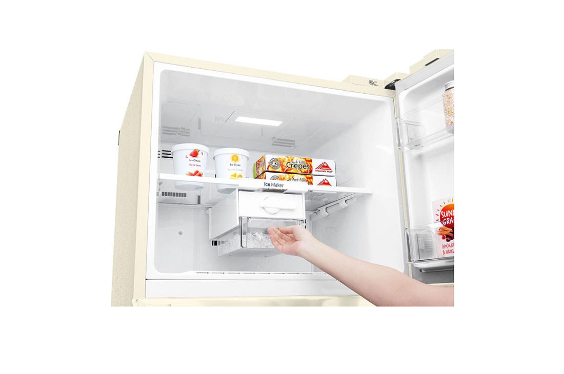 LG Хладилник c горна камера, DoorCooling⁺™ и ThinQ™ технология, 438L капацитет, GTB574SEHZD, thumbnail 8