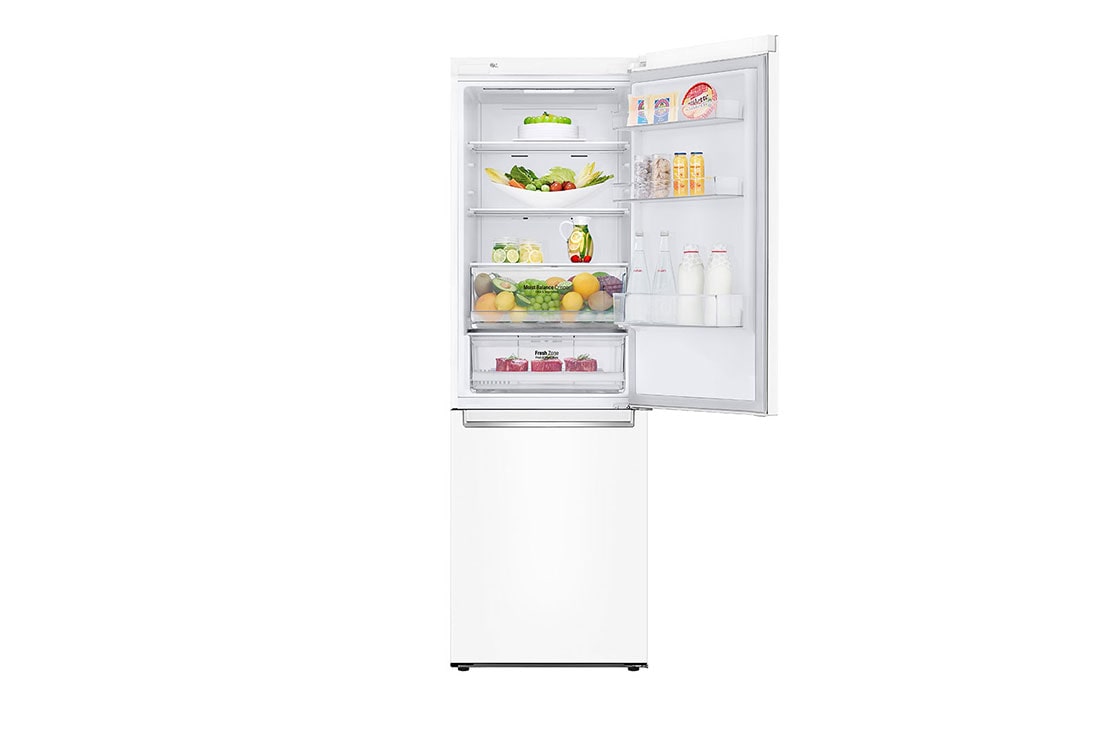 LG Хладилници c долна камера с DoorCooling+™ технология, 341 L Капацитет, GBB61SWHZN, thumbnail 4