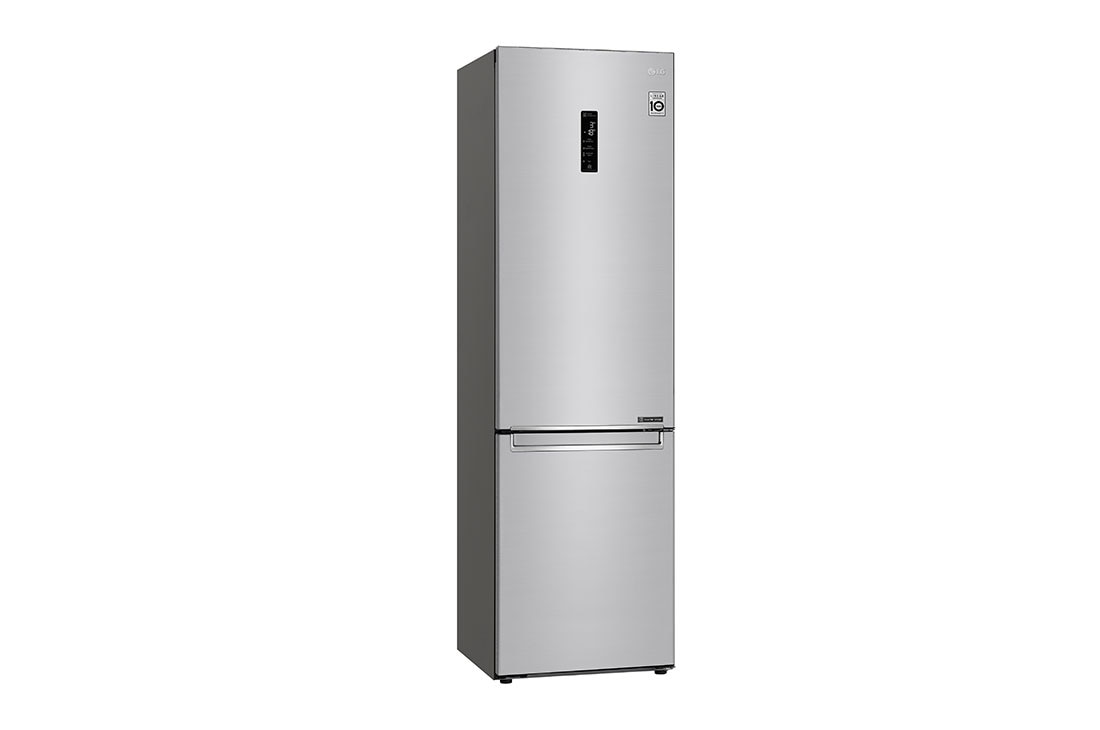 LG Хладилници c долна камера с DoorCooling+™ технология, 384 L Капацитет, GBB72NSDFN-left side, GBB72NSDFN, thumbnail 13
