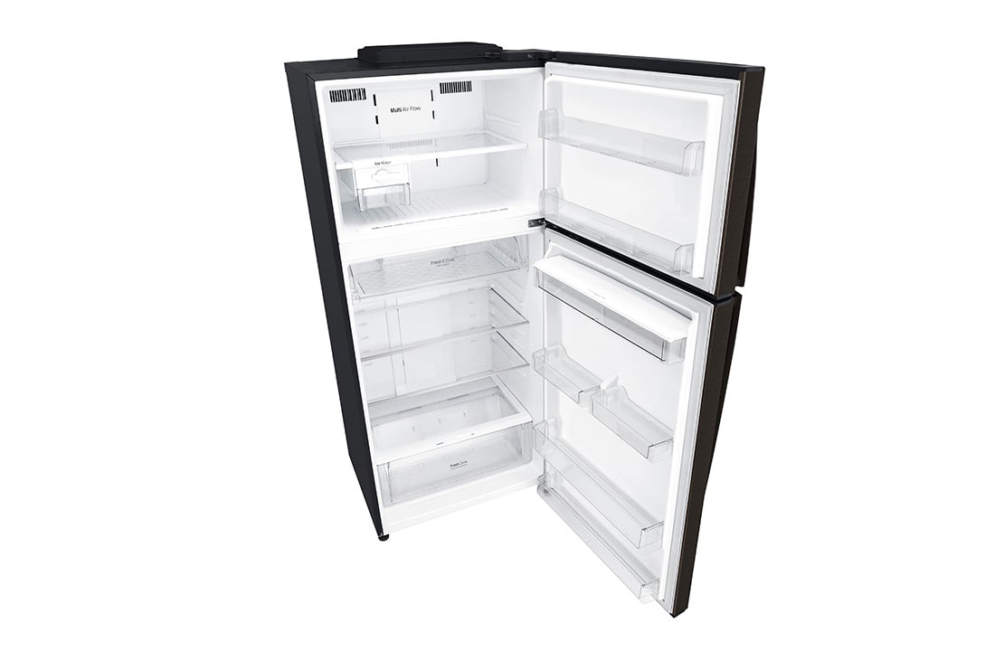 LG Хладилник c горна камера, DoorCooling⁺™ и ThinQ™ технология, 509L капацитет, GTF744BLPZD, thumbnail 9