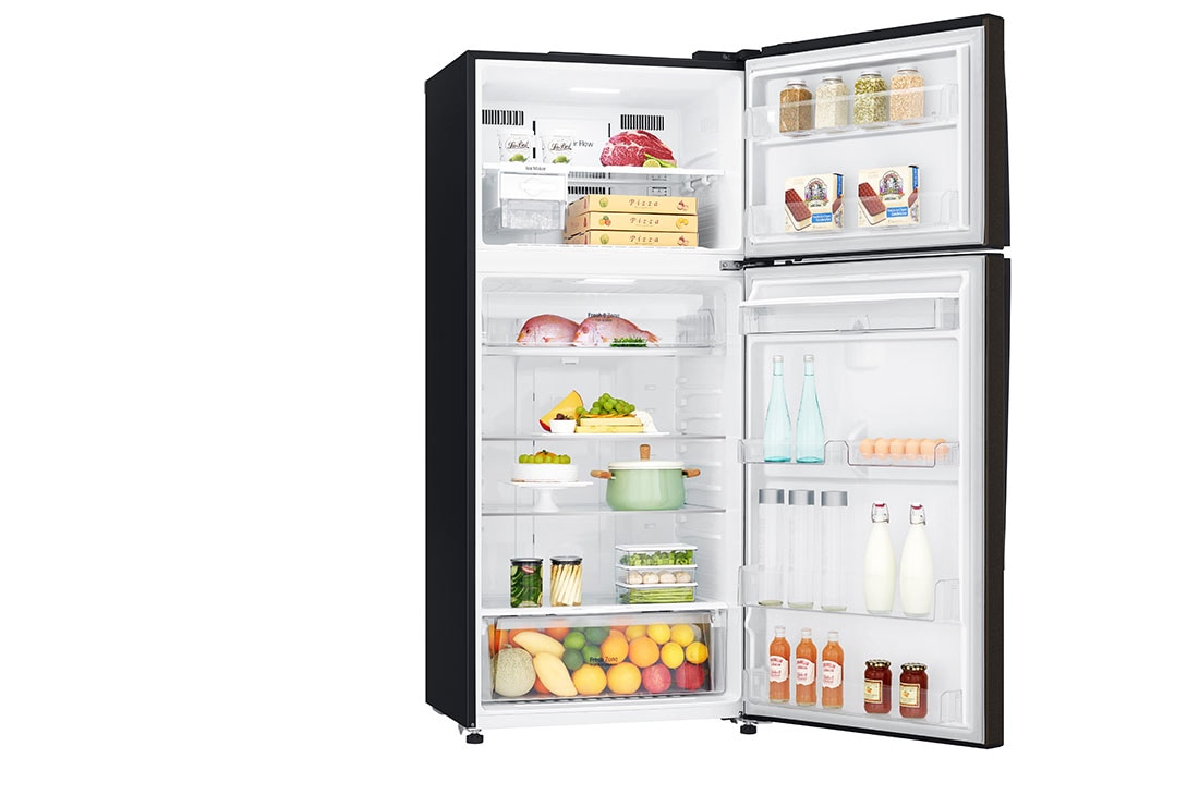 LG Хладилник c горна камера, DoorCooling⁺™ и ThinQ™ технология, 509L капацитет, GTF744BLPZD, thumbnail 11