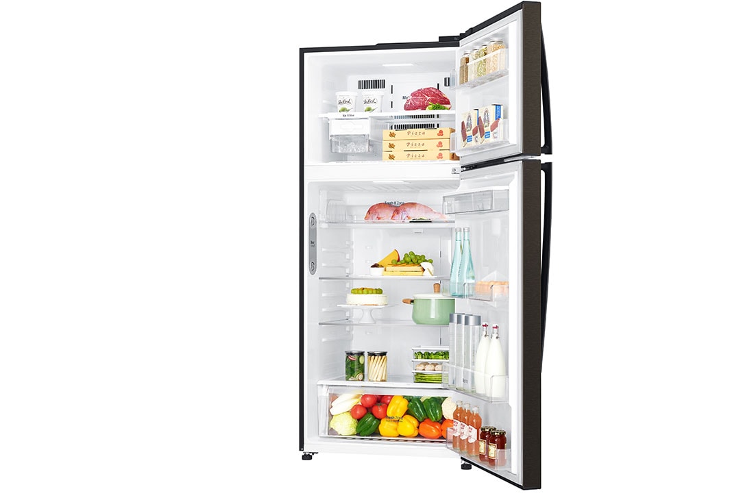 LG Хладилник c горна камера, DoorCooling⁺™ и ThinQ™ технология, 509L капацитет, GTF744BLPZD, thumbnail 12