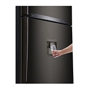 LG Хладилник c горна камера, DoorCooling⁺™ и ThinQ™ технология, 509L капацитет, GTF744BLPZD, thumbnail 5