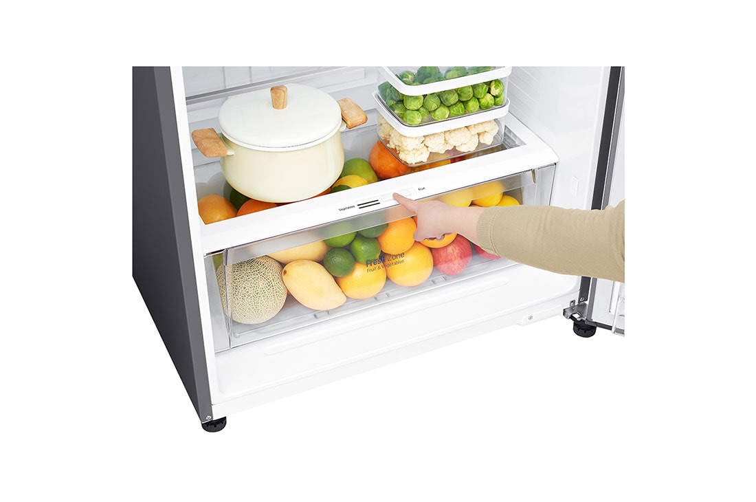 LG Хладилник С Горно Замразяване с DoorCooling+™ технология, 509 L Капацитет, GTF744PZPZD, thumbnail 5