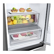 LG Хладилник c долна камера, DoorCooling⁺™ технология, 341L капацитет, Хладилници c долна камера с DoorCooling+™ технология, 341 L капацитет, GBF61PZJMN, thumbnail 3