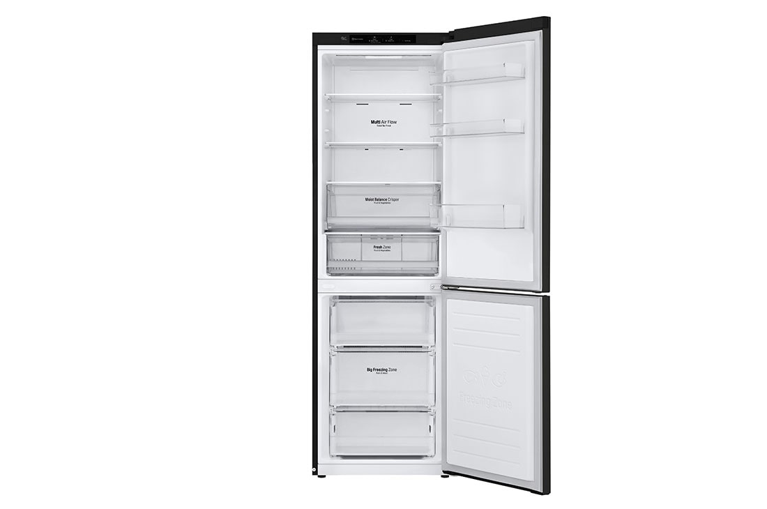 LG Хладилник c долна камера, DoorCooling⁺™ технология, 341L капацитет, GBB61BLJMN, GBB61BLJMN, thumbnail 3