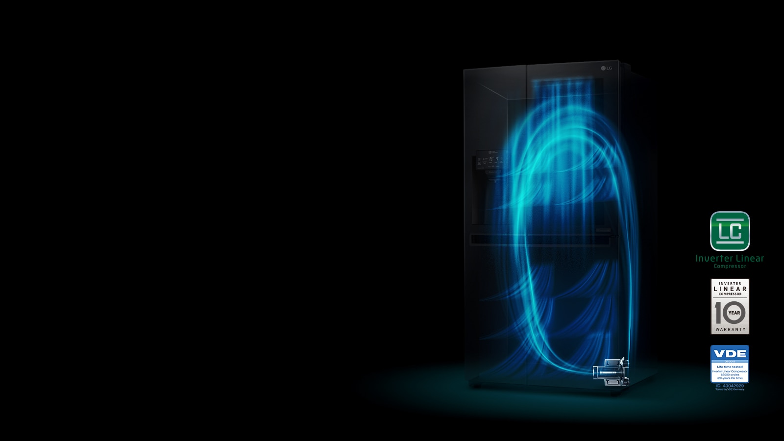 10-годишна гаранция на части на линейния компресор