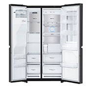 LG InstaView Door-in-Door™ Side-by-Side хладилник, DoorCooling⁺™ и ThinQ™ технология, 625L капацитет, GSX961MCCZ, GSX961MCCZ, thumbnail 6