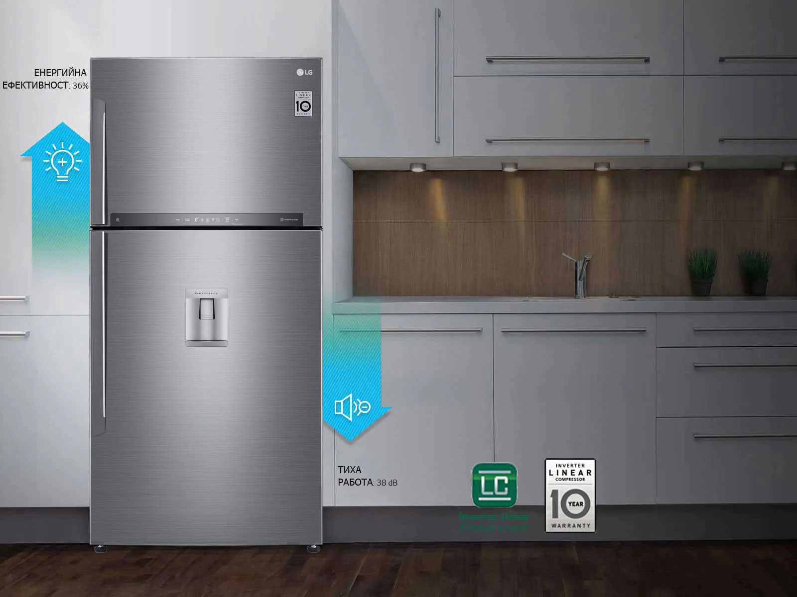 Енергоспестяващ инверторен компресор