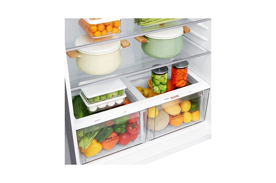 LG Хладилник c горна камера, DoorCooling⁺™ и ThinQ™ технология, 592L капацитет, GTF916PZPYD, GTF916PZPYD, thumbnail 6