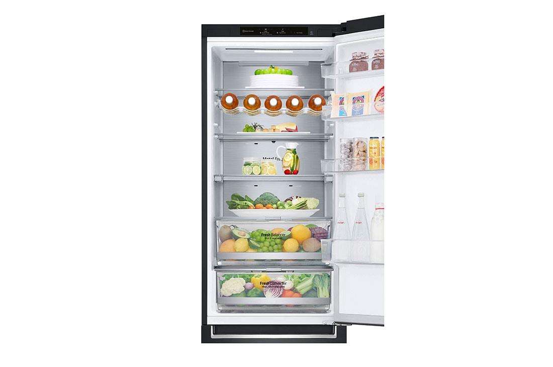 LG Хладилник c долна камера, DoorCooling⁺™ технология, 384L капацитет, GBB72SWVGN, GBB72MCVGN, thumbnail 10