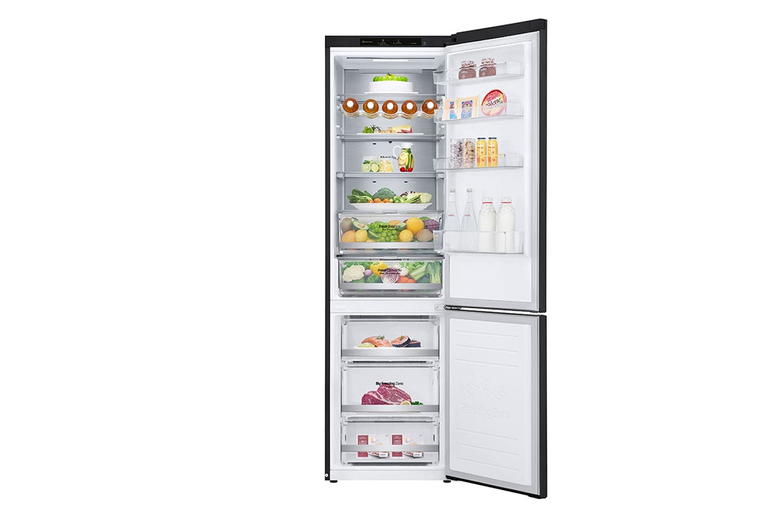 LG Хладилник c долна камера, DoorCooling⁺™ технология, 384L капацитет, GBB72SWVGN, GBB72MCVGN, thumbnail 2
