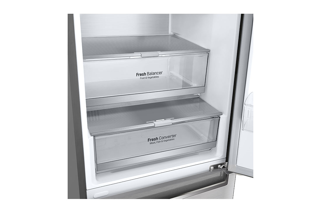 LG Хладилник c долна камера, DoorCooling⁺™ технология, 384L капацитет, GBB92STBAP, GBB92STBAP, thumbnail 5