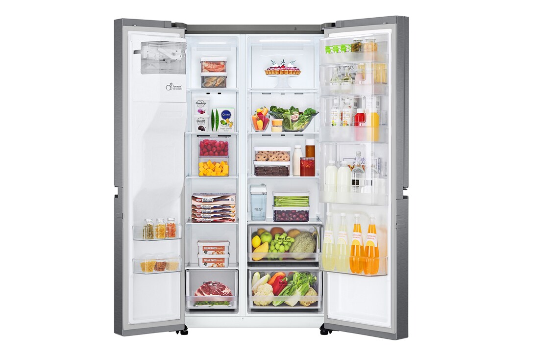 LG Door-in-Door™ Side-by-Side хладилник, 634 L капацитет, GSJV31DSXF, GSJV31DSXF, thumbnail 4