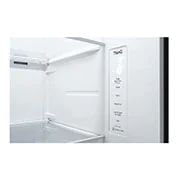 LG Door-in-Door™ Side-by-Side хладилник, DoorCooling+™ и ThinQ™ технология, 635 L капацитет, GSJV70WBTF, GSJV70WBTF, thumbnail 6