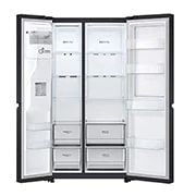 LG Door-in-Door™ Side-by-Side хладилник, DoorCooling+™ и ThinQ™ технология, 635 L капацитет, GSJV70WBTF, GSJV70WBTF, thumbnail 10