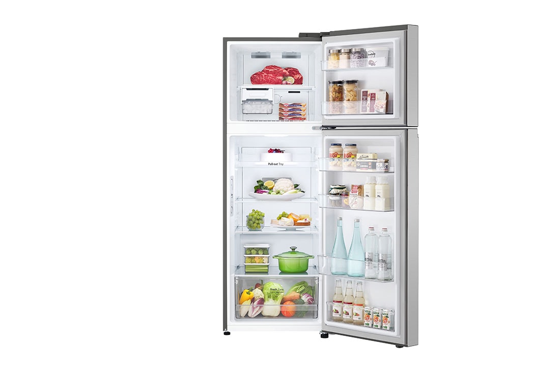 LG Хладилник c горна камера, DoorCooling+™ технология, 335L капацитет, GTBV38PZGKD, GTBV38PZGKD, thumbnail 2