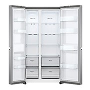 LG Side-by-Side хладилник, DoorCooling<sup>+</sup>™ технология, 655L капацитет, GSBV70PZTM, GSBV70PZTM, thumbnail 3
