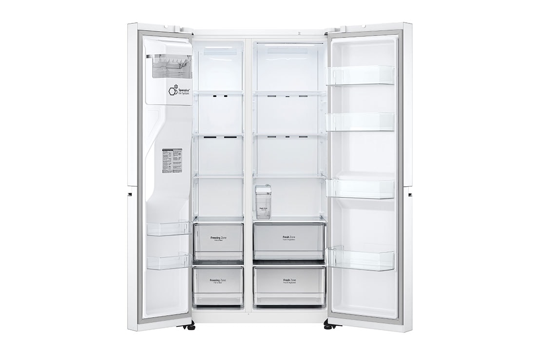 LG Side-by-Side хладилник,DoorCooling<sup>+</sup>™ и ThinQ™ технология, 635L капацитет, GSLV71SWTM, GSLV71SWTM, thumbnail 8