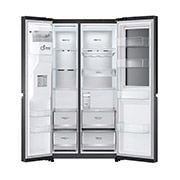 LG InstaView Door-in-Door™ Side-by-Side хладилник, DoorCooling<sup>+</sup>™ и ThinQ™ технология, 635L капацитет, GSXV91MCAF, GSXV91MCAF, thumbnail 10