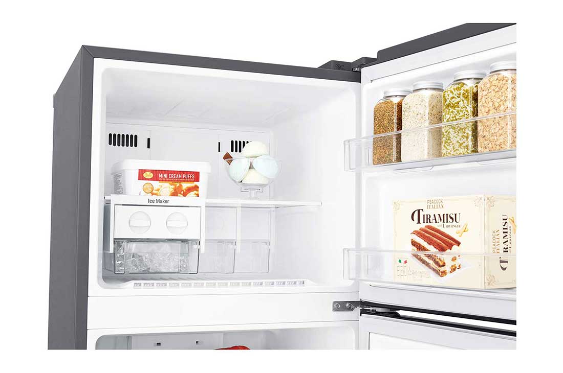 LG Хладилник c горна камера, DoorCooling<sup>+</sup>™ технология, 209L капацитет, GTB382PZCMD, GTB382PZCMD, thumbnail 7