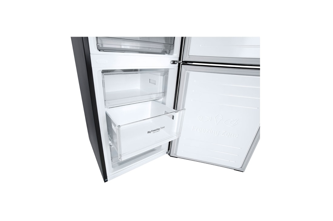 LG Хладилник c долна камера, DoorCooling<sup>+</sup>™ и ThinQ™ технология, 384L капацитет, GBB62BLFGC, GBB62BLFGC, thumbnail 7