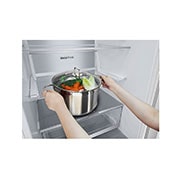 LG Хладилник c долна камера, DoorCooling<sup>+</sup>™ и ThinQ™ технология, 384L капацитет, GBB72SWUCN1, GBB72SWUCN1, thumbnail 9
