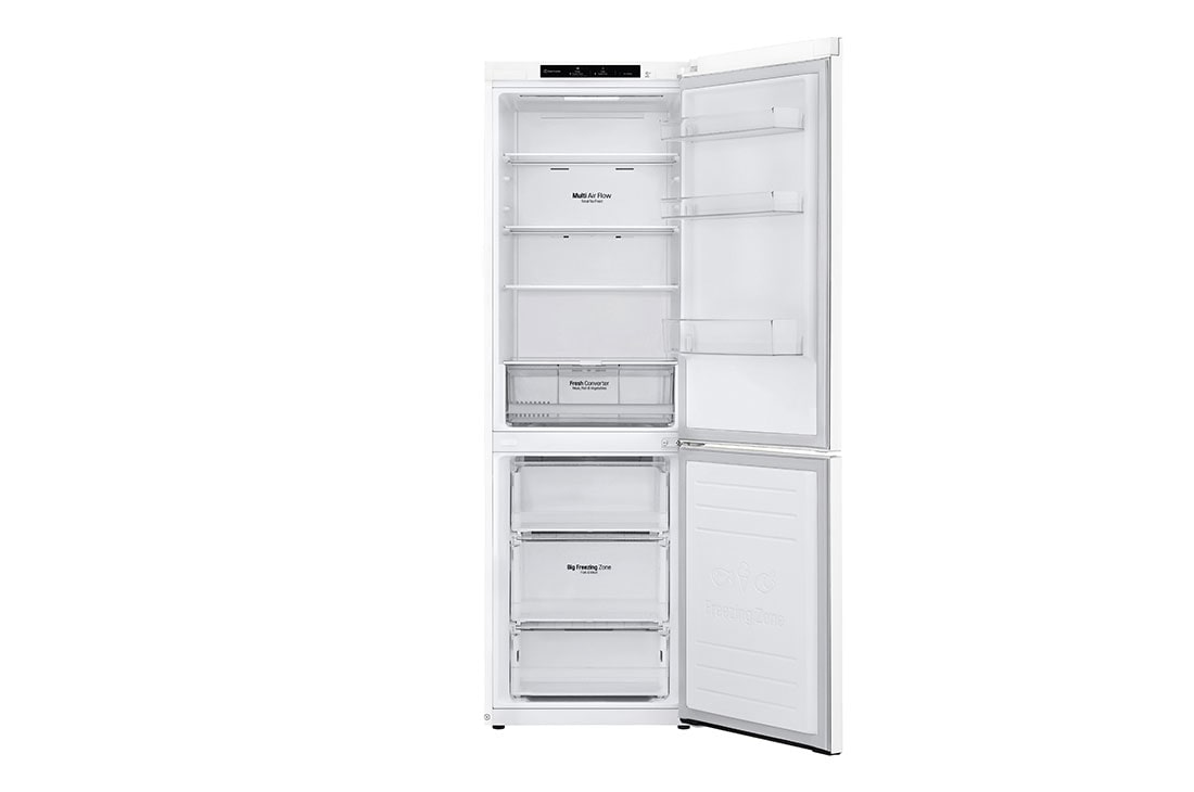 LG Хладилник c долна камера, DoorCooling<sup>+</sup>™ технология, 341L капацитет, GBP61SWPGN, GBP61SWPGN, thumbnail 3