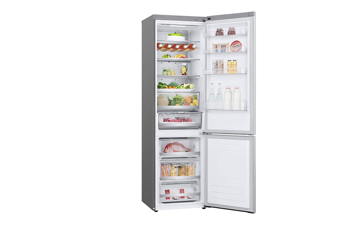 LG Хладилник c долна камера, DoorCooling<sup>+</sup>™ и ThinQ™ технология, 384L капацитет, GBB72MBUBN, GBB72MBUBN, thumbnail 10