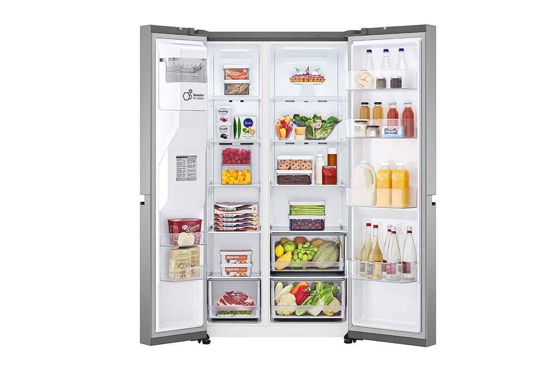 LG Side-by-Side хладилник, 635L капацитет, GSLV50PZXM, GSLV50PZXM, thumbnail 2