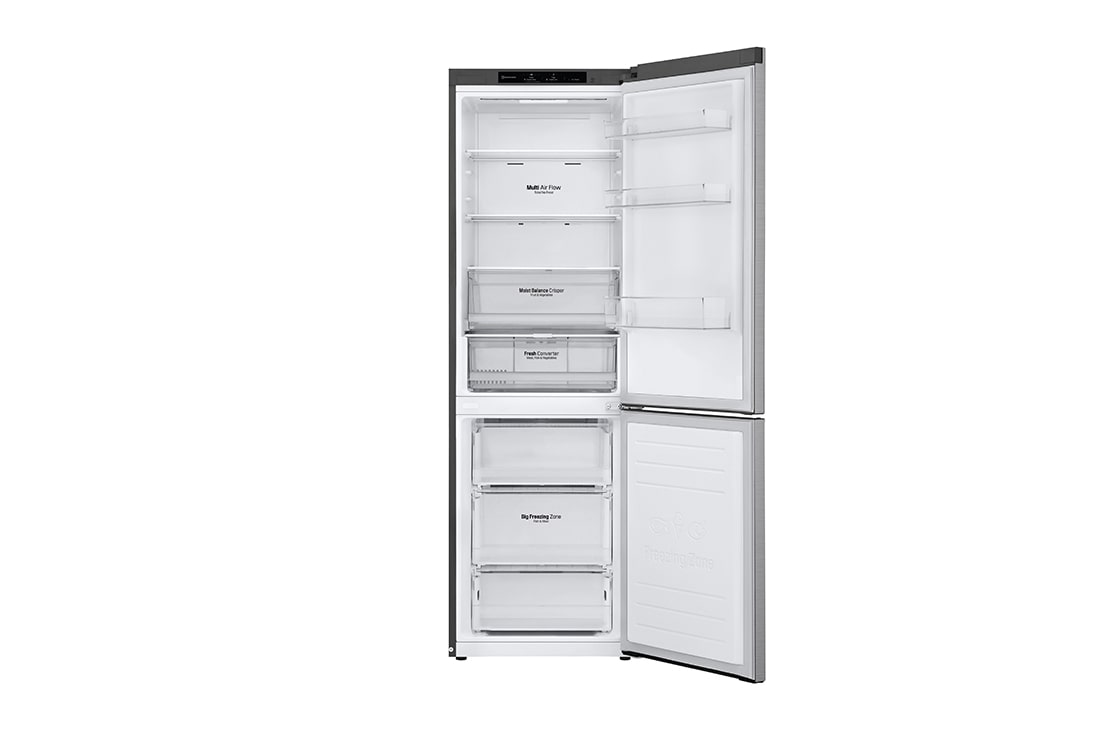 LG Хладилник c долна камера, DoorCooling<sup>+</sup>™ технология, 341L капацитет, GBB61PZGGN, GBB61PZGGN, thumbnail 3