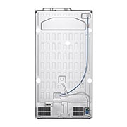 LG InstaView Door-in-Door™ Side-by-Side хладилник, DoorCooling<sup>+</sup>™, Craft Ice™ и ThinQ™ технология, 635L капацитет, Refrigerators-Back-View, GSXV90MCDE, thumbnail 15