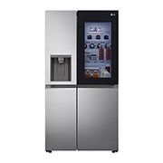 LG InstaView Door-in-Door™ Side-by-Side хладилник, DoorCooling<sup>+</sup>™ и ThinQ™ технология, 635L капацитет, GSXV80PZLE, GSXV80PZLE, thumbnail 1