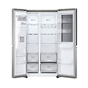 LG InstaView Door-in-Door™ Side-by-Side хладилник, DoorCooling<sup>+</sup>™ и ThinQ™ технология, 635L капацитет, GSXV80PZLE, GSXV80PZLE, thumbnail 9