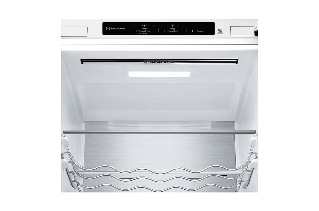LG Хладилник c долна камера, DoorCooling+™ технология, 387L капацитет, Door cooling и LED осветление, GBV7280CSW, thumbnail 9