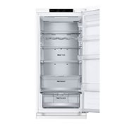 LG Хладилник c долна камера, DoorCooling+™ технология, 387L капацитет, горната врата е отворена без изглед към храната, GBV7280CSW, thumbnail 12