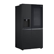 LG InstaView™ Side-by-Side хладилник, DoorCooling+™ и ThinQ™ технология, 635L капацитет, Изглед от лявата страна, GSGV81EPLL, thumbnail 14