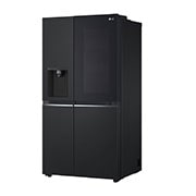 LG InstaView™ Side-by-Side хладилник, DoorCooling+™ и ThinQ™ технология, 635L капацитет, Изглед от дясната страна, GSGV81EPLL, thumbnail 15