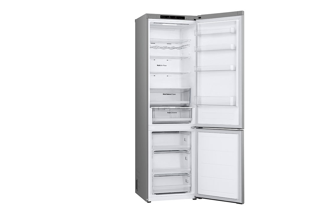 LG Хладилник c долна камера, DoorCooling+™ технология, 387L капацитет, Отворена лява врата без изглед към храната, GBV3200CPY, thumbnail 14