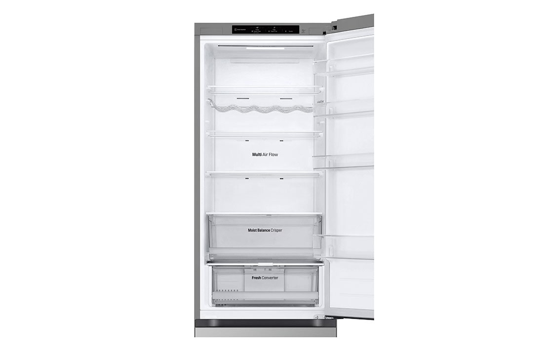 LG Хладилник c долна камера, DoorCooling+™ технология, 387L капацитет, Изглед на поставката за лед 2, GBV3200CPY, thumbnail 11